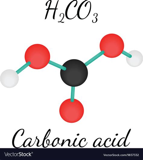 carbonic acid structural formula